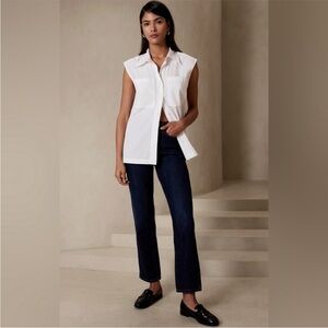 BANANA REPUBLIC | Long Button-Down Shirt